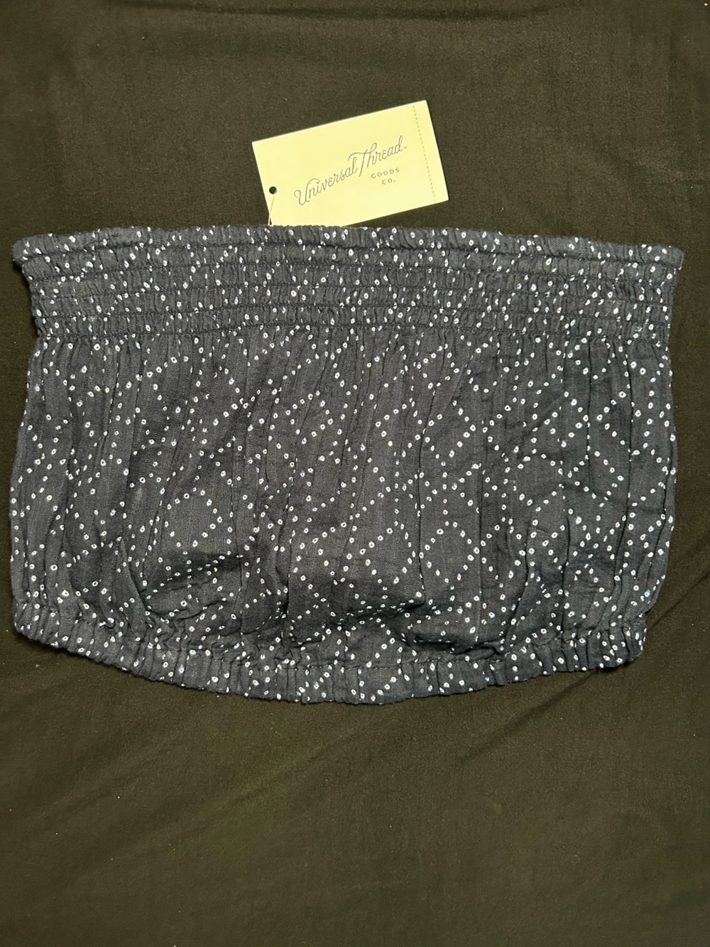Universal Thread Women's Crinkle Gauze Tube Top